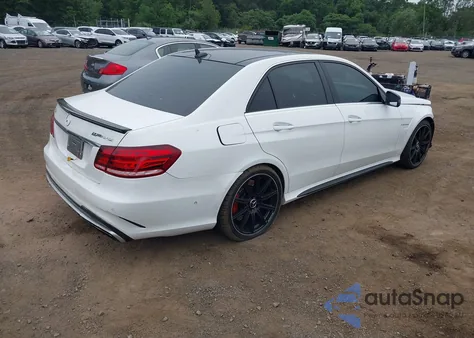 2015 Mercedes-Benz E 63 Amg S 4Matic из США, поврежденный, VIN WDDHF7GB2FB086223